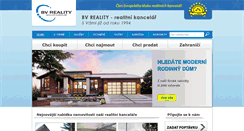 Desktop Screenshot of bv-reality.cz