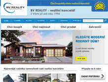 Tablet Screenshot of bv-reality.cz